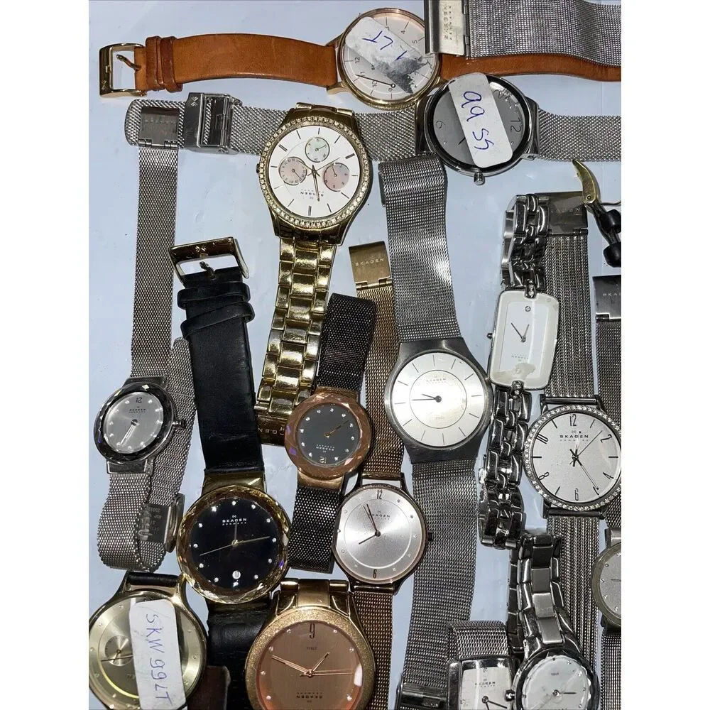 Wholesale watch lot of Skagen watches untested Qty 50 LAN50